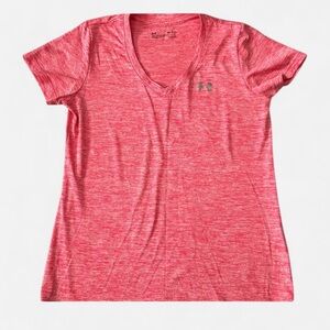 Women's Under Armour Tech - Short Sleeve V-Neck Twist Tee